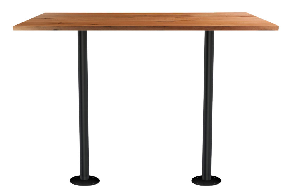 Double Fixed Post Table Rectangle GM LT 42 - Crow Works