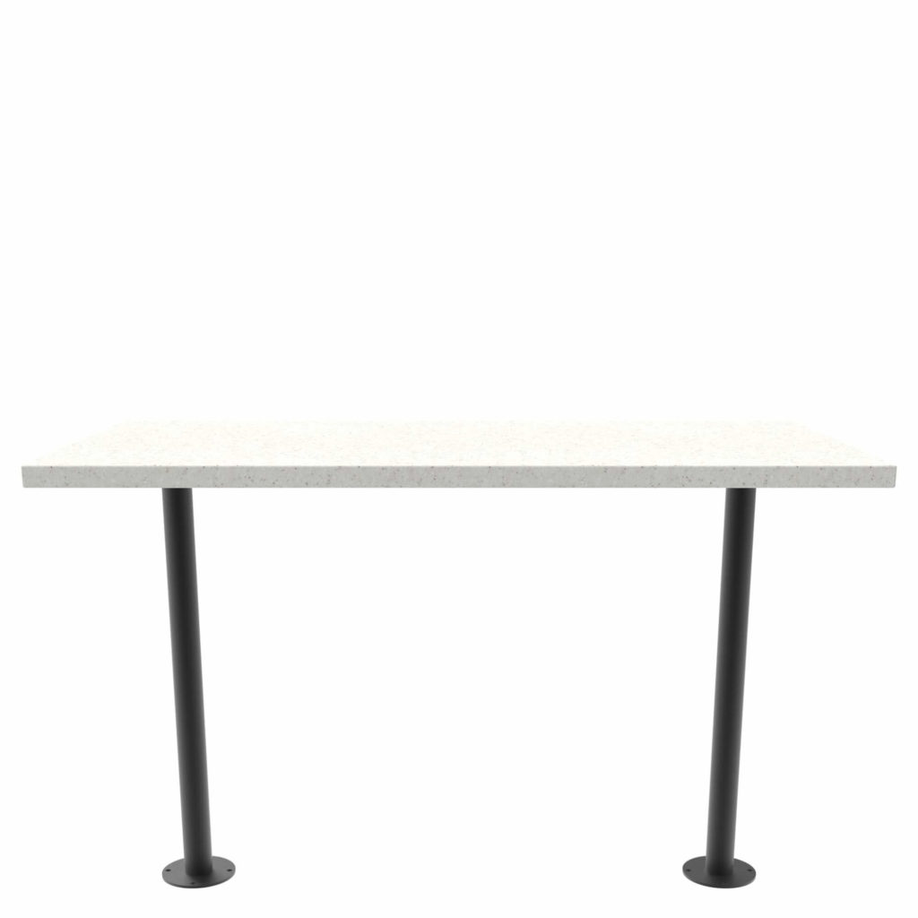 24x48 fixed post dining table everest GM outdoor - Crow Works
