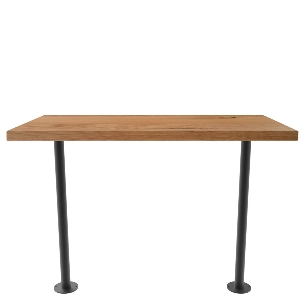 30x48 fixed post counter table LT GM - Crow Works
