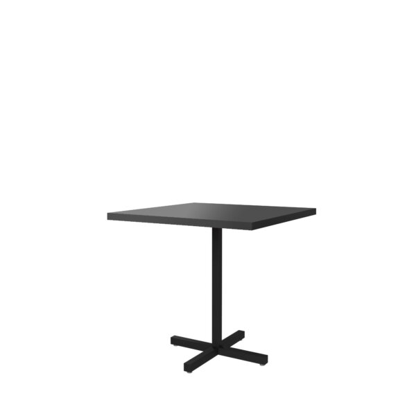 Outdoor Square Tube X-Base Table